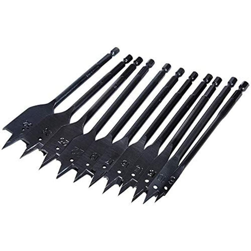 Boxonly Flat Wood Drill Bit 35mm Carbon Steel Spade Drill Bits for Soft Wood,Hard Wood Plywood,Chipboards - Image 5